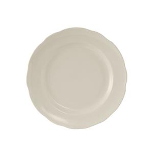 Tuxton China Inc Shell 6-3/8in Amr White/Eggshell Ceramic Round Plate - 3dz - TSC-006 