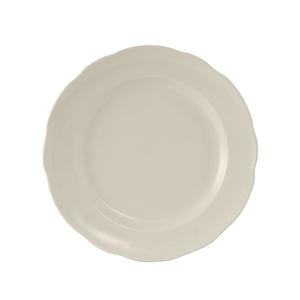 Tuxton China Inc Shell 7-1/4in Amr White/Eggshell Ceramic Round Plate - 3dz - TSC-007 