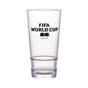 GET FIFA 20 oz Pint Glass w/ World Cup B&W Logo - 2 Doz - S-18-FIFA26-LOGOBW