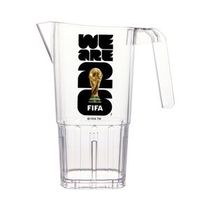 GET FIFA 64oz Stackable San Pilser Glass with Trophy Logo - 1dz - BP-64-FIFA26-LOGOCOLOR 