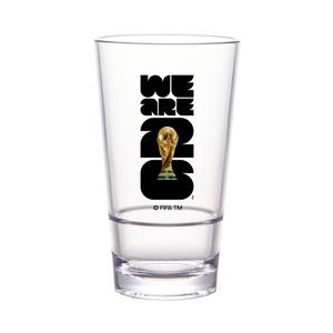 GET FIFA 16oz Pint Glass with World Cup B&W Trophy Logo - 2dz - S-17-FIFA26-LOGOCOLOR 