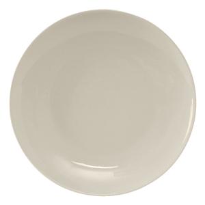 Tuxton China Inc Venice 10-1/4in Amr White/Eggshell Ceramic Coupe Plate - 1dz - VEA-102 
