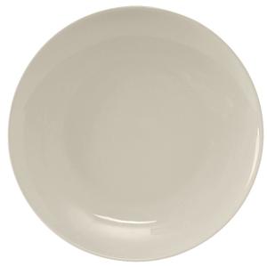 Tuxton China Inc Venice 11-5/8in Amr White/Eggshell Ceramic Coupe Plate - 1dz - VEA-115 