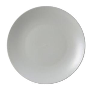 Tuxton China Inc Zion 11-3/4in Matte Gray Porcelain Round Coupe Plate - 1dz - VGA-115 