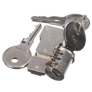 True OEM Refrigerator Replacement Chrome Lock Kit w/ Keys - 815721