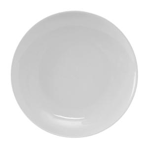 Tuxton China Inc Florence 9-5/8in Porcelain White Round Coupe Plate - 2dz - VPA-095 