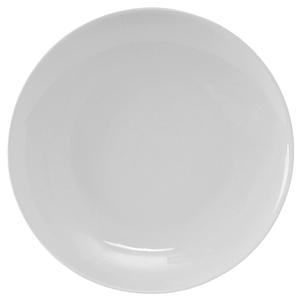 Tuxton China Inc Florence 11-3/4in Porcelain White Round Coupe Plate - 1dz - VPA-115 