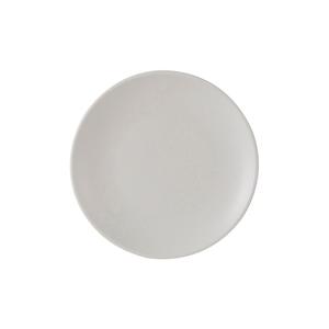 Tuxton China Inc Zion 8in Matte White Porcelain Round Coupe Plate - 2dz - VWA-080 