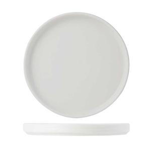 Tuxton China Inc Zion 6-1/2in Matte White Porcelain Straight Side Plate - 2dz - VWAS064 