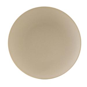 Tuxton China Inc Zion 11-3/4in Matte Beige Porcelain Round Coupe Plate - 1dz - VYA-115 