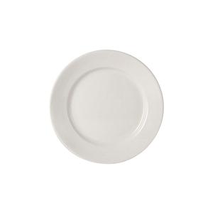 Tuxton China Inc Columbia 7-3/8in Eggshell Ceramic Round Plate - 3dz - WEA-073 