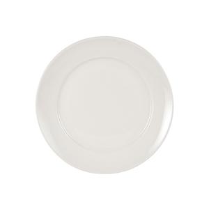 Tuxton China Inc Columbia 10-3/4in Eggshell Ceramic Round Plate - 1dz - WEA-106 
