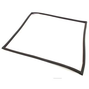 True 810816 OEM Prep Cooler Replacement 27.25in x 25in Black Door Gasket 