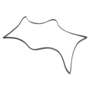 True OEM Refrigerator Replacement 54.1in x 24.5in Black Door Gasket - 810802 