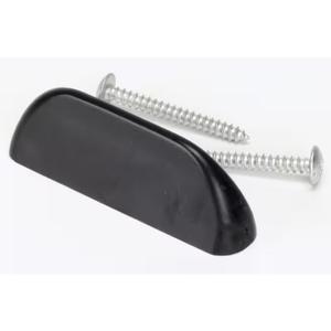 True OEM Refrigerator Replacement Black Plastic Lid Handle - 830108 