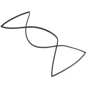 True OEM Heated Cabinet Replacement 62.75in x 24.25in Door Gasket - 810794 