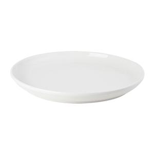 Tuxton China Inc AlumaTux 13-1/8in Pearl White Round Pizza/Serving Plate -6 EA - AMU-653 
