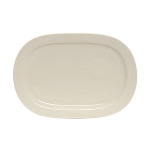 Tuxton China Inc DuraTux 13-1/8in x 9-1/8in Amr White/Eggshell Daytona Platter - BEH-131M 