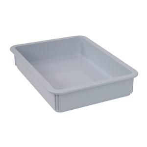 Quantum Food Service White Polypropylene 17.75" x 12.75" x 3" Pizza Dough Box - FSB-DT18133 Quantum Food Service White Polypropylene 17.75" x 12.75" x 3" Pizza Dough Box - FSB-DT18133