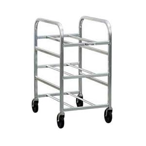 New Age 26in x 18.5in Full Height Welded Aluminum Mobile Lug Dolly - 1276 