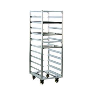 New Age 11 Pan 5in Spacing Welded Aluminum Roll-In Refrigerator Rack - 1337 