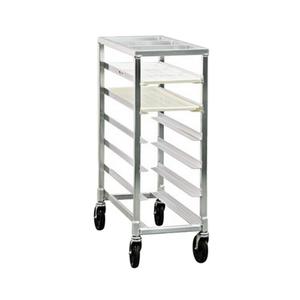 New Age 1340 26in x 20.5in Welded Aluminum Full-Height 6 Platter Rack 