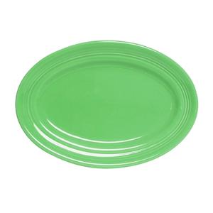 Tuxton China Inc Concentrix 13-3/4in x 10-1/2in Cilantro Ceramic Platter - 6 EA - CTH-136 