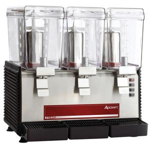 Adcraft (3) 3gl Continuous Rotary Refrigerated Drink Dispenser - ADC3BRDD 