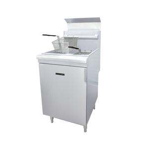 Adcraft Black Diamond 70lb Natural Gas 5 Tube Fryer - BDGF-150/NG 