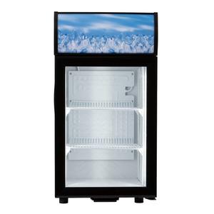 Adcraft CDRF-1D/1.5 Black Diamond 1.5 cu.ft.Countertop Refrigerator Merchandiser 
