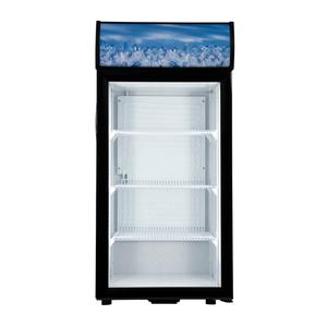 Adcraft CDRF-1D/4 Black Diamond 4cuft 20in Countertop Display Refrigerator 