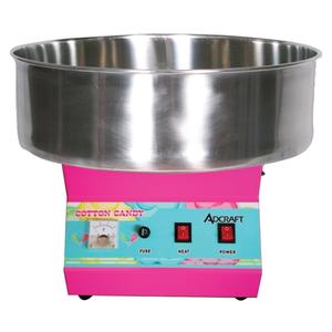 Adcraft COTND-21 21" Belt-Driven Stainless Steel Cotton Candy Machine - 120v