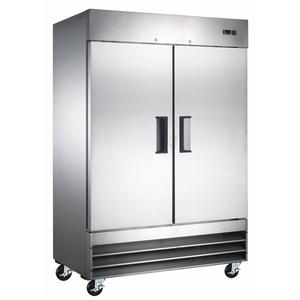 Adcraft GRFZ-2DES Grista 48cuft Two-Section Commercial Reach-In Freezer 