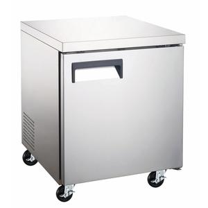 Adcraft GRUCFZ-27 Grista 27" One-Section Solid Door Undercounter Freezer
