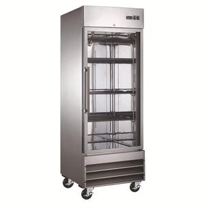 Adcraft USFZ-1D-G U-Star 23cuft Reach-In Single Glass Door Freezer 