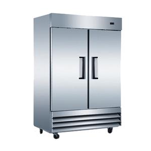 Adcraft U-Star 48cuft Reach-In Two-Section Solid Door Freezer - USFZ-2D 