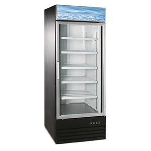 Adcraft USRFS-1D/B U-Star 24 cu.ft. Single Glass Door Refrigerated Merchandiser