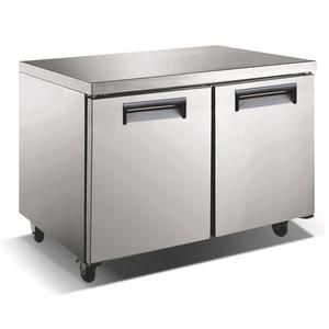 Adcraft USUCRF-48 U-Star 48" Reach-In Undercounter Two-Section Refrigerator
