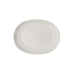 Tuxton China Inc WEH-100 Columbia 10in x 7-1/2in Eggshell Oval Platter - 2dz 