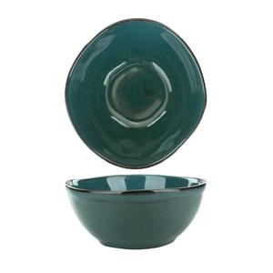 International Tableware, Inc LU-18-MI Luna 14oz Midnight Blue Stoneware Nappie Bowl - 1dz 