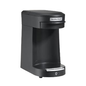 Hamilton Beach HDC200B Front Loading 1 Cup Pod Coffee Brewer w/ Automatic Shut Off