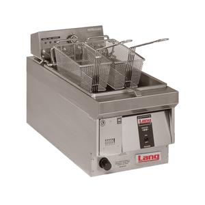 Lang 130FM Marine Electric Countertop 30 lb. Fryer w/ Bolt Down Legs