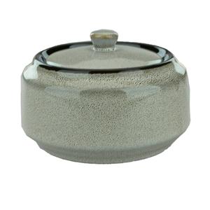 International Tableware, Inc LU-61-AS Luna 13 oz. Ash Stoneware Sugar Container - 1 Doz
