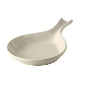 Tuxton China Inc BEP-100 DuraTux 12oz Amer White/Eggshell Fry Pan Server - 1dz 