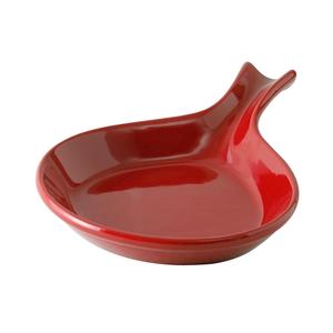 Tuxton China Inc BQP-114 DuraTux 18oz Cayenne Ceramic Fry Pan Server - 1dz 