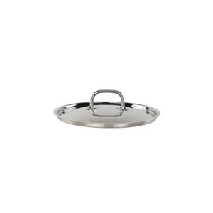 Tuxton China Inc RSZW-093 TUXSTEEL 9-3/8in Stainless Steel Lid with Solid Handle 