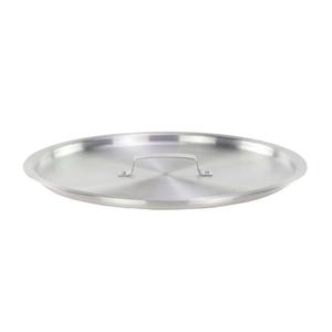 Tuxton China Inc WAZB-107 TUXWARE 10.875in Diameter Aluminum Lid with Flat Handle 