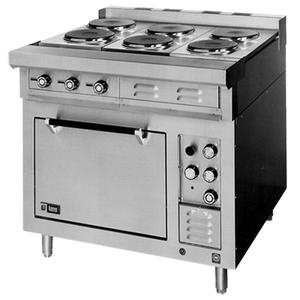 Lang R36S-ATA Electric 36" Heavy Duty Griddle Range w/ Standard Oven