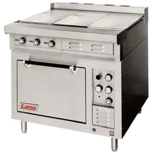 Lang R36S-ATB Electric 36" Heavy Duty Hot Top Range w/ Standard Oven