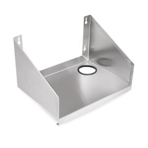 John Boos UBBSS-12-X Stainless Steel 12" x 8.5" Bolt-On Blender Station Shelf